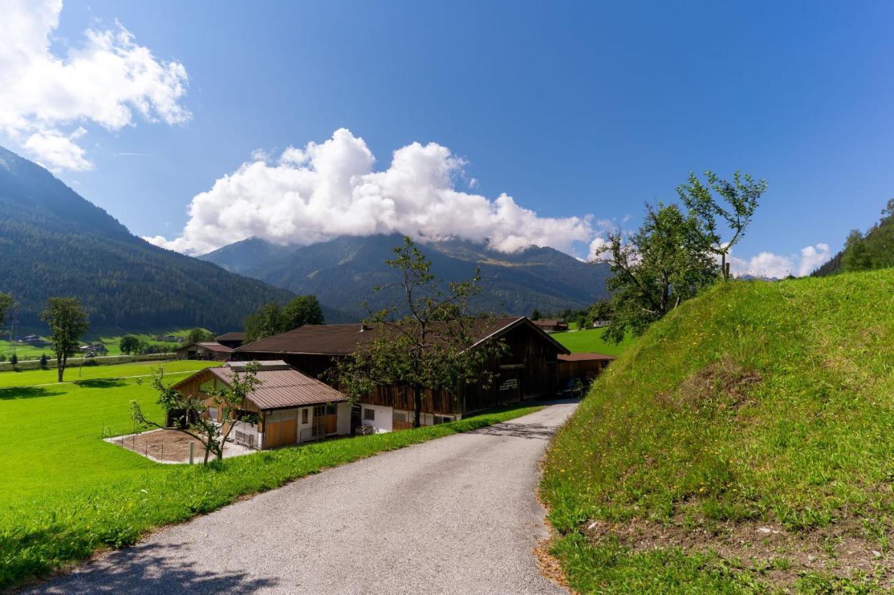 Ferienwohnung Bauernhof Obererlach Bramberg am Wildkogel Esterno foto