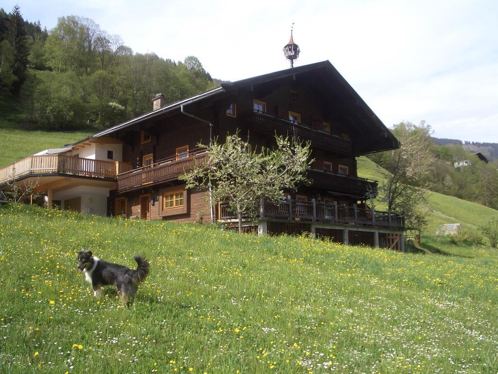 Ferienwohnung Bauernhof Obererlach Bramberg am Wildkogel Esterno foto